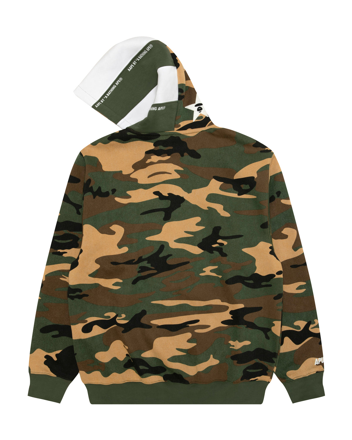 Woodland Camo Zip-Up