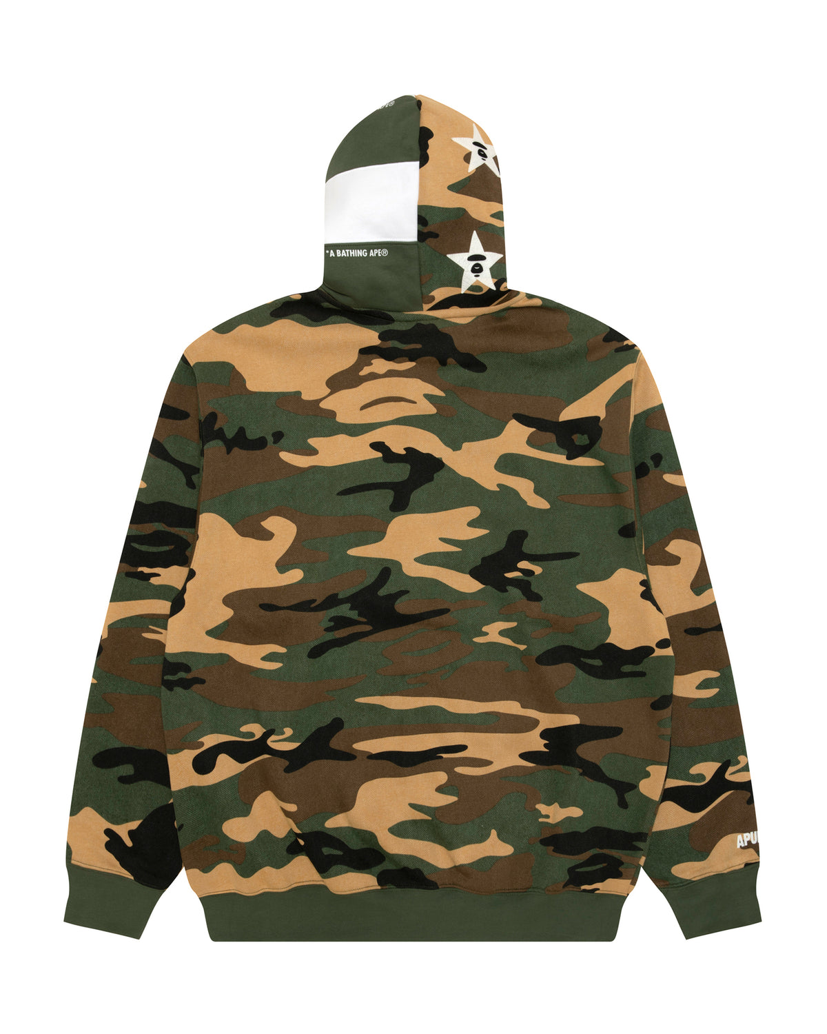 Woodland Camo Zip-Up