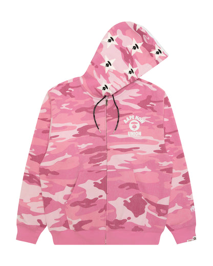 Woodland Camo Zip-Up