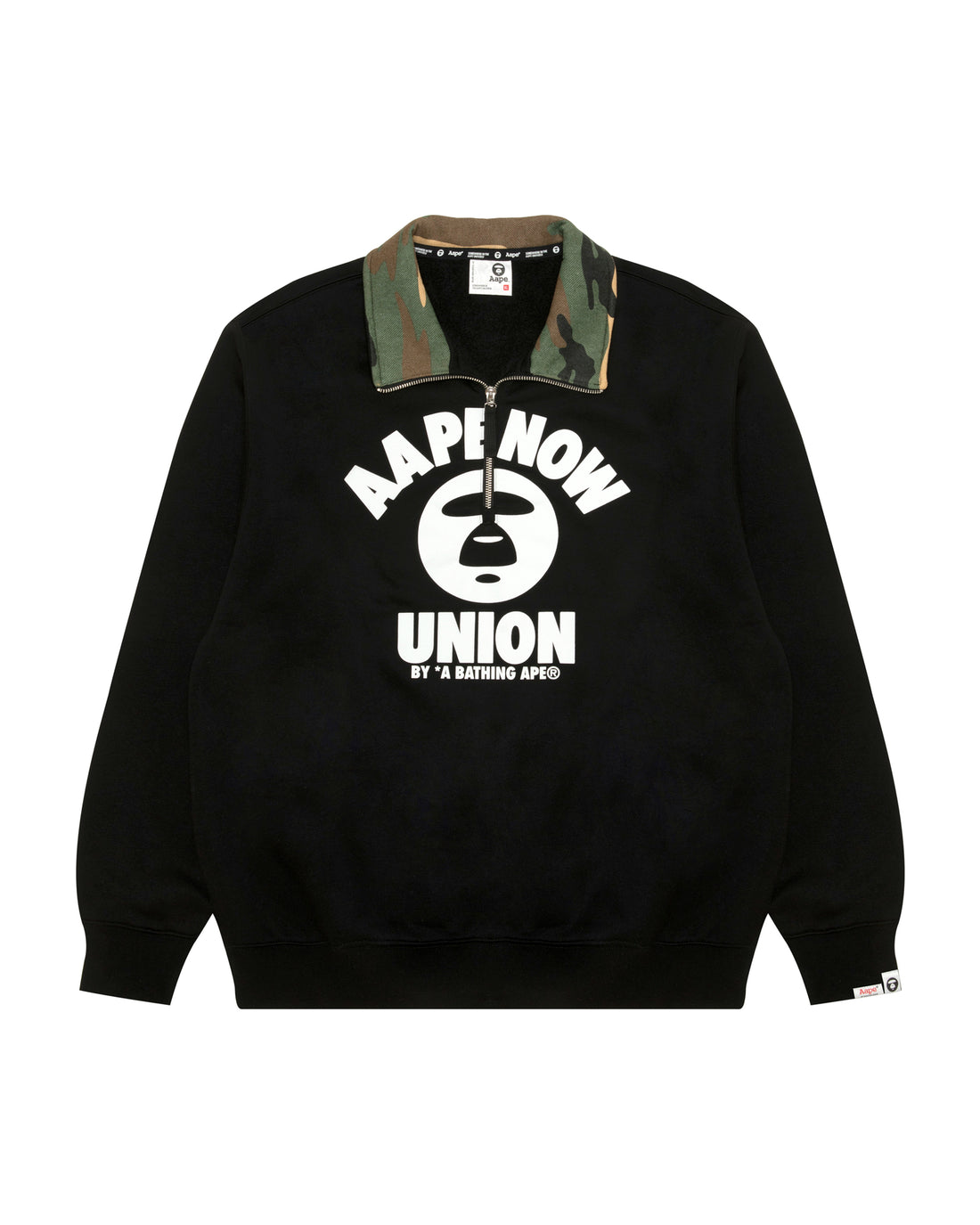 AAPE Half Zip Sweater