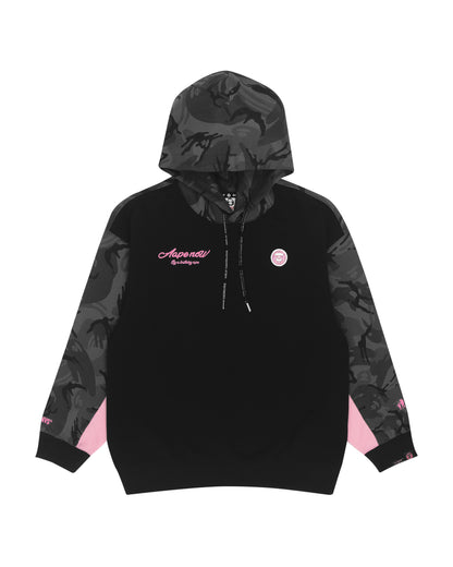 Moonface camo hoodie