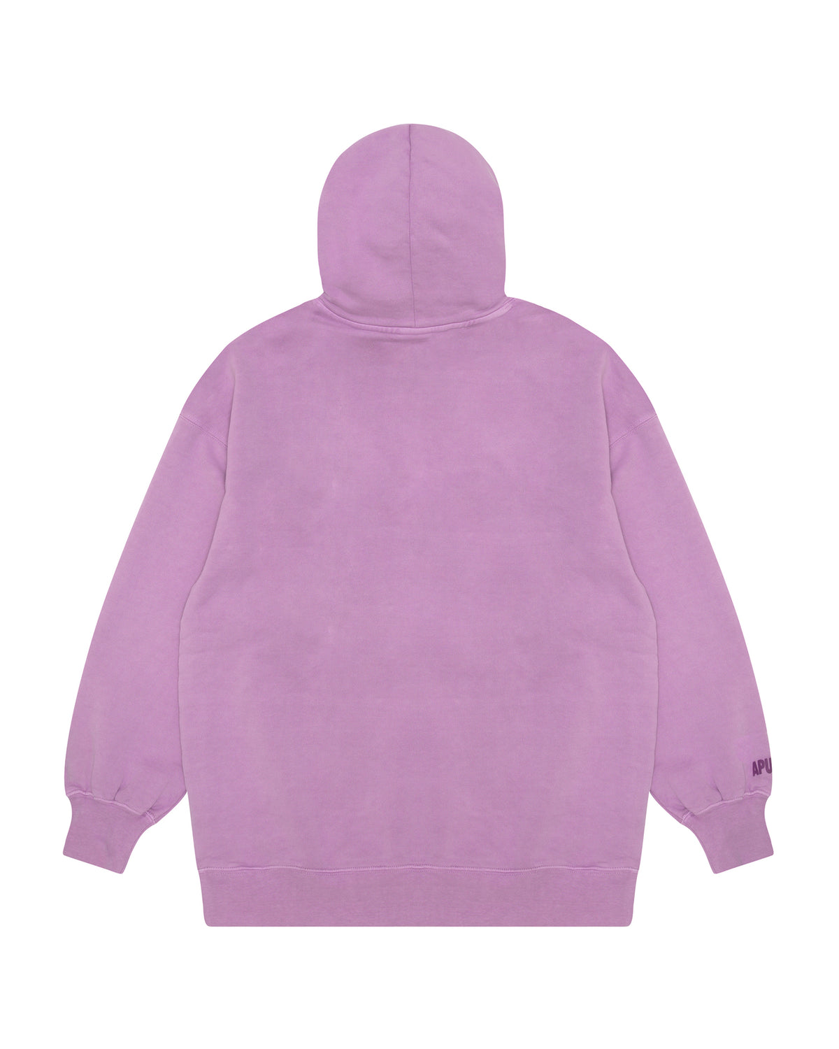Moonface monogram relaxed hoodie