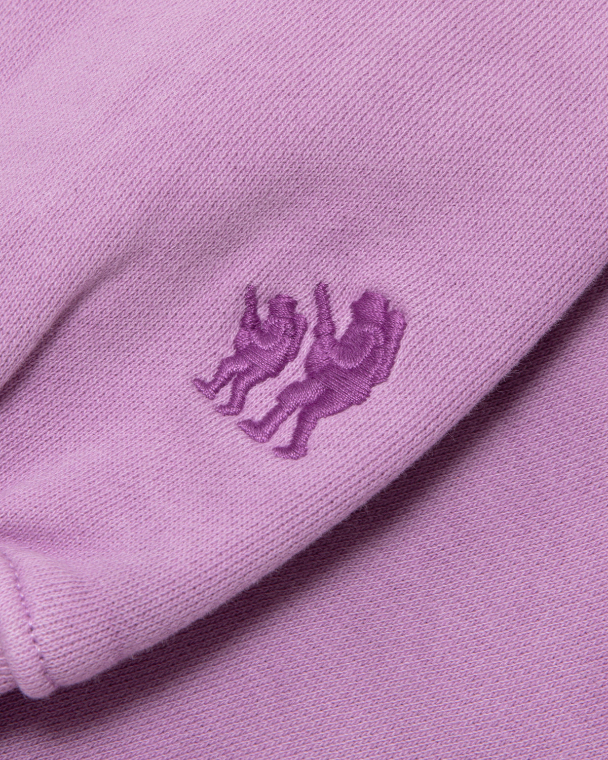 Moonface monogram relaxed hoodie