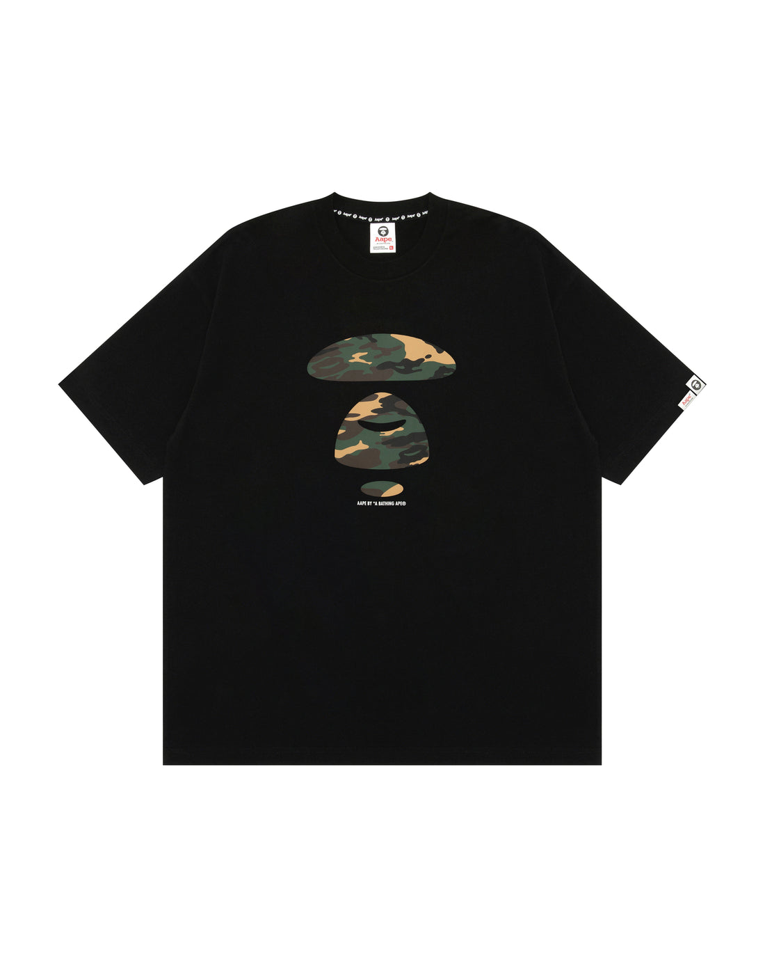 AAPEUNVS moonface graphic tee