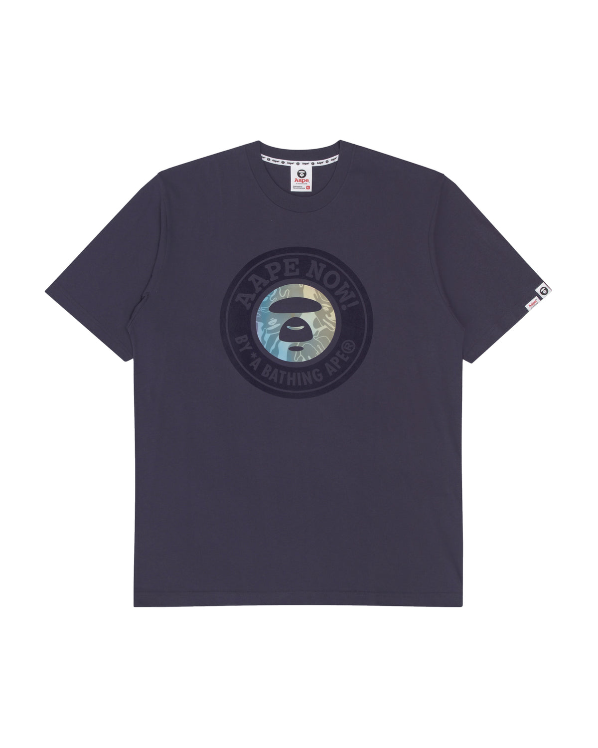 Moonface camo logo tee
