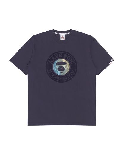 Moonface camo logo tee