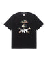Moonface camo graphic tee