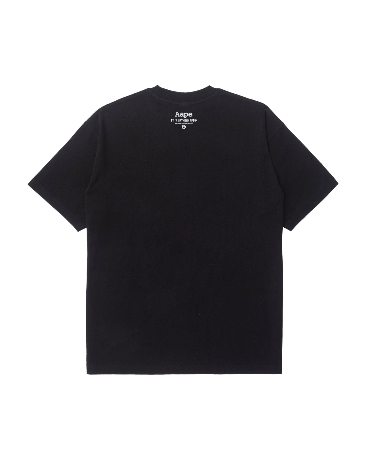 Moonface camo graphic tee