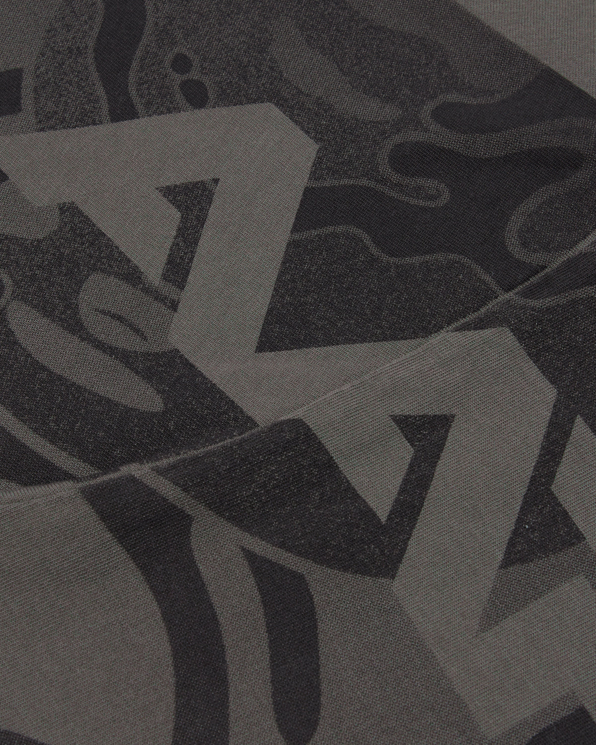 Moonface camo gradient tee