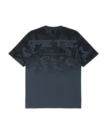 Moonface camo gradient tee