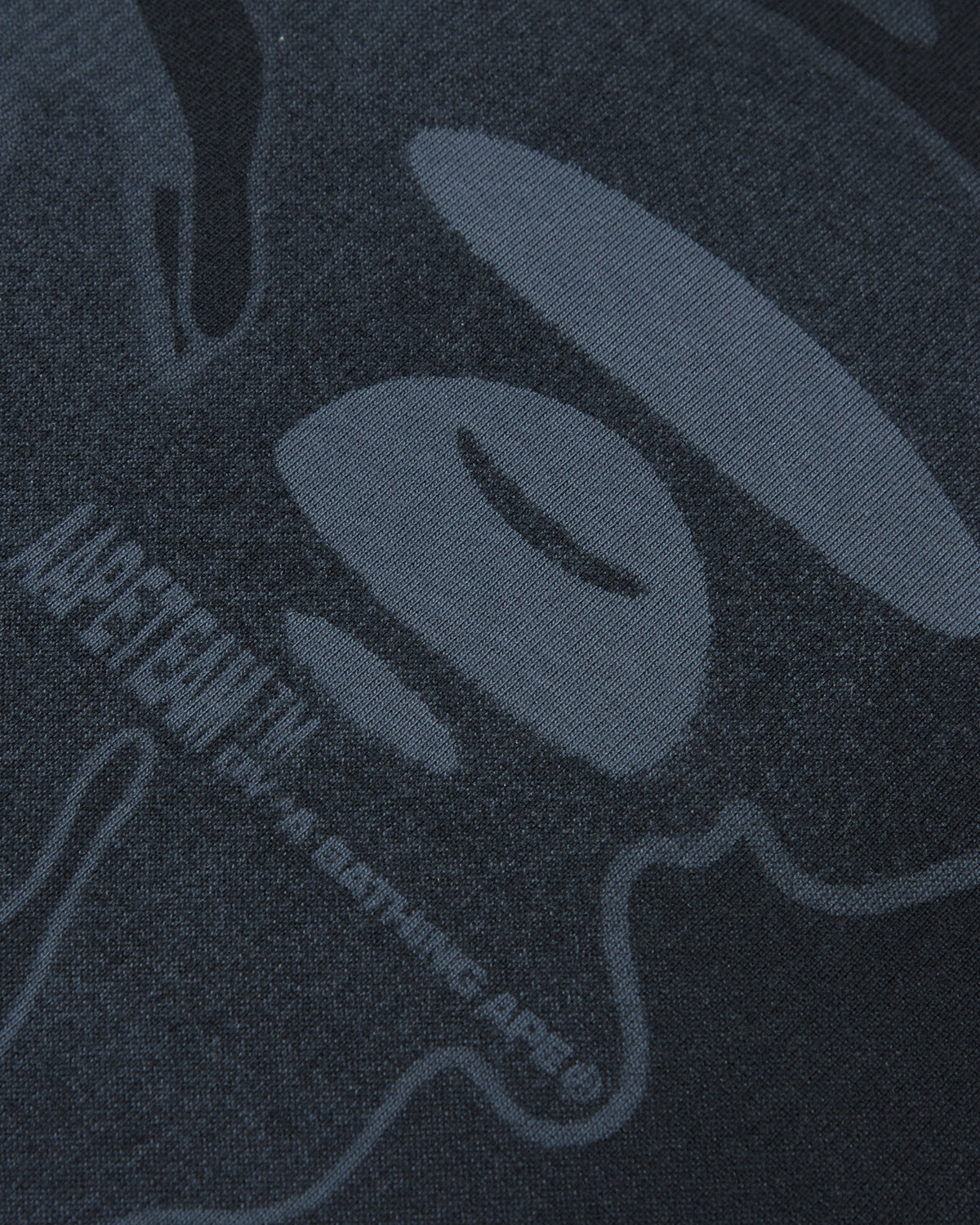 Moonface camo gradient tee
