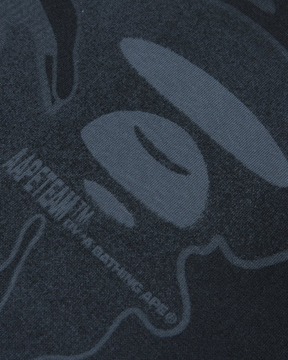 Moonface camo gradient tee