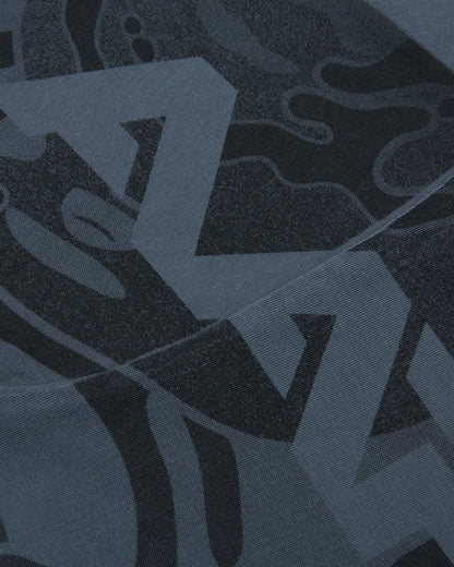 Moonface camo gradient tee