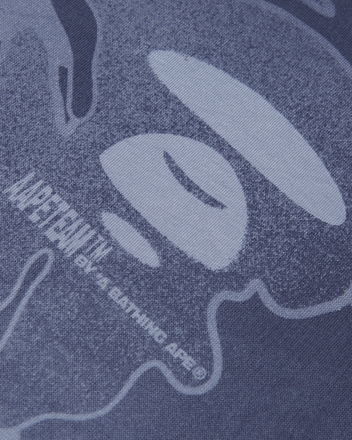 Moonface camo gradient tee