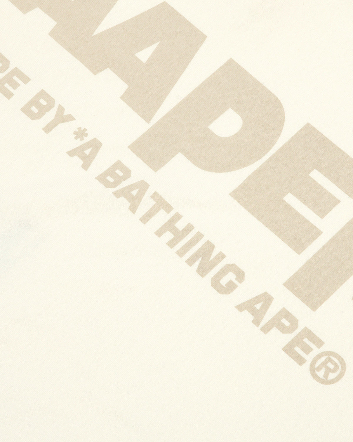AAPE theme tee