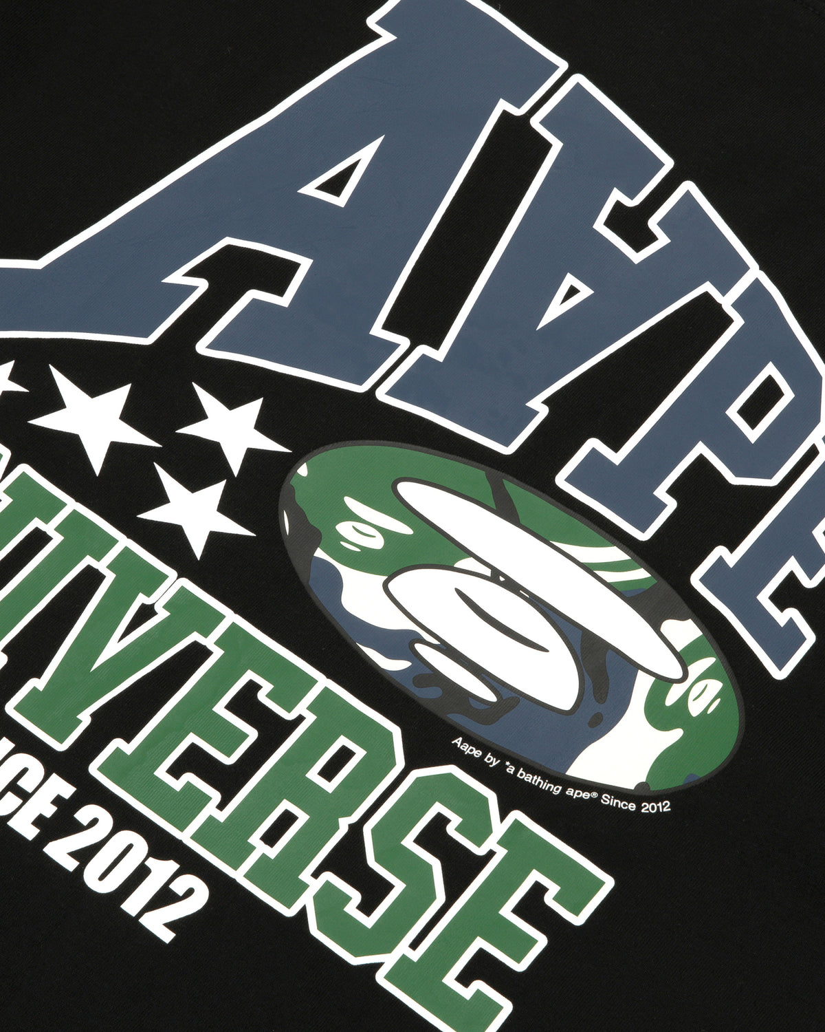 Moonface logo universe tee