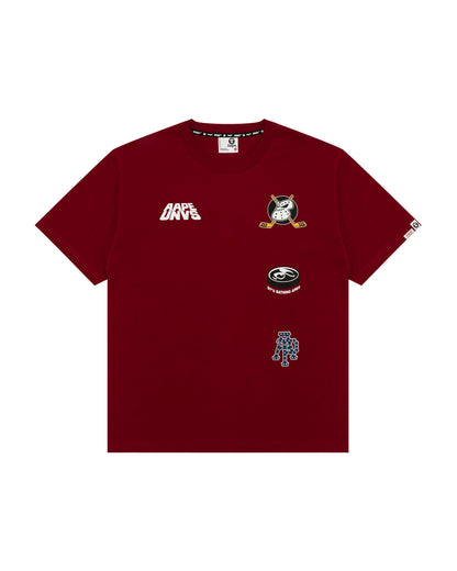 Moonface logo universe tee