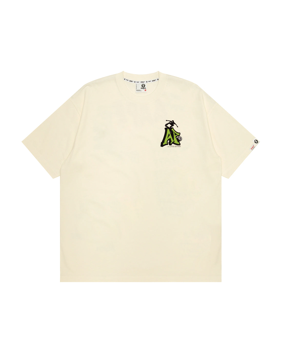 Graffiti logo print tee