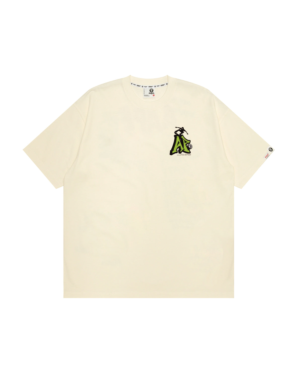 Graffiti logo print tee