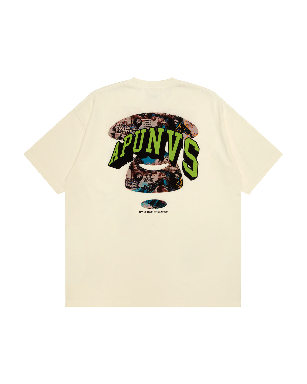 Graffiti logo print tee