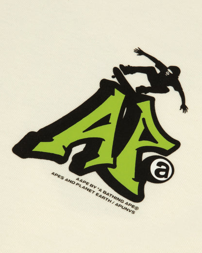 Graffiti logo print tee