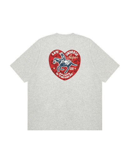 AAPEUNVS graphic-print short sleeve tee