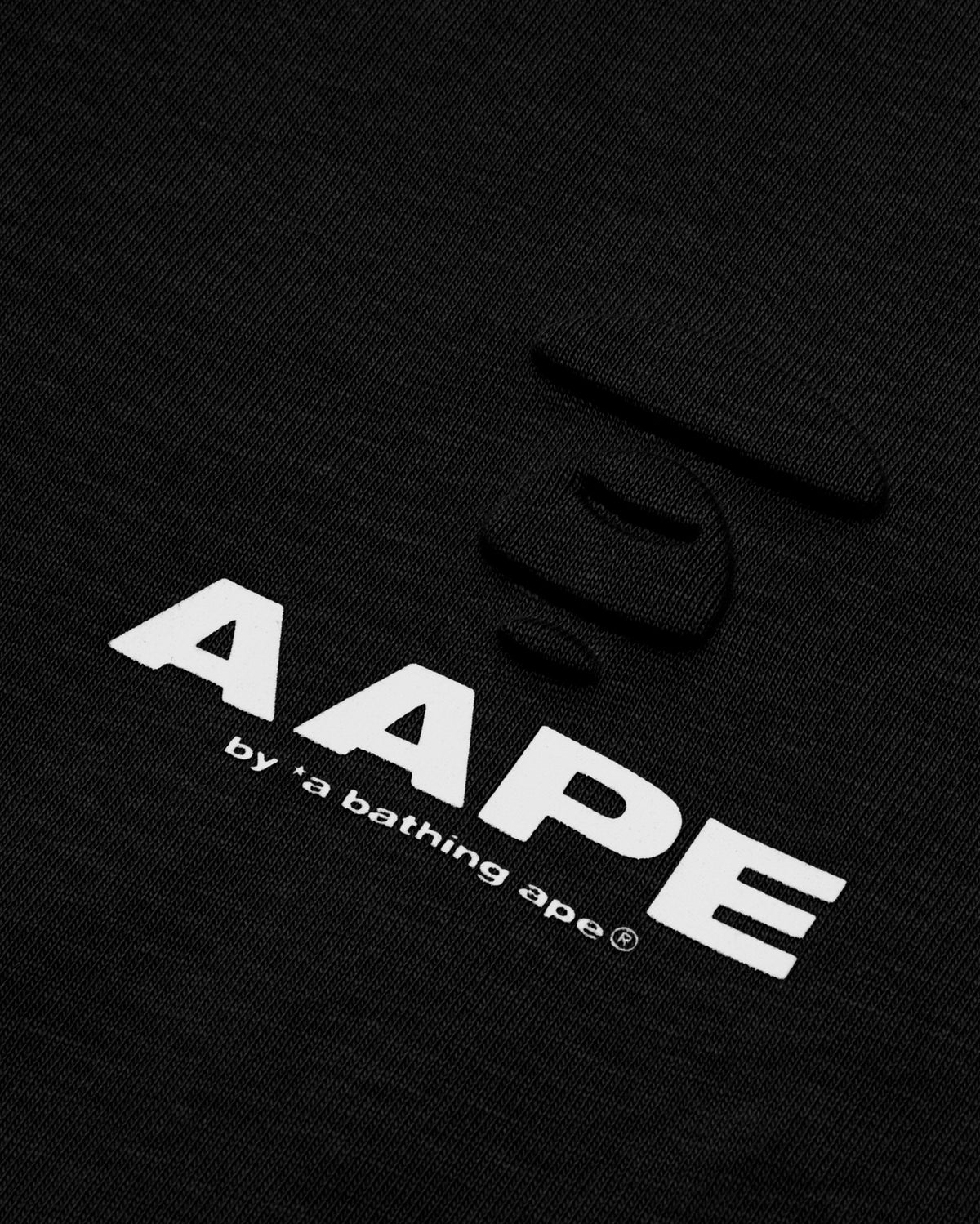 Camo moonface logo tee