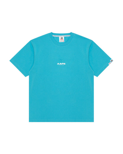 Camo moonface logo tee