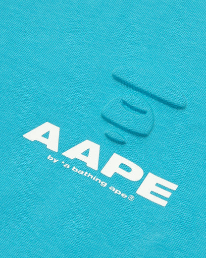 Camo moonface logo tee