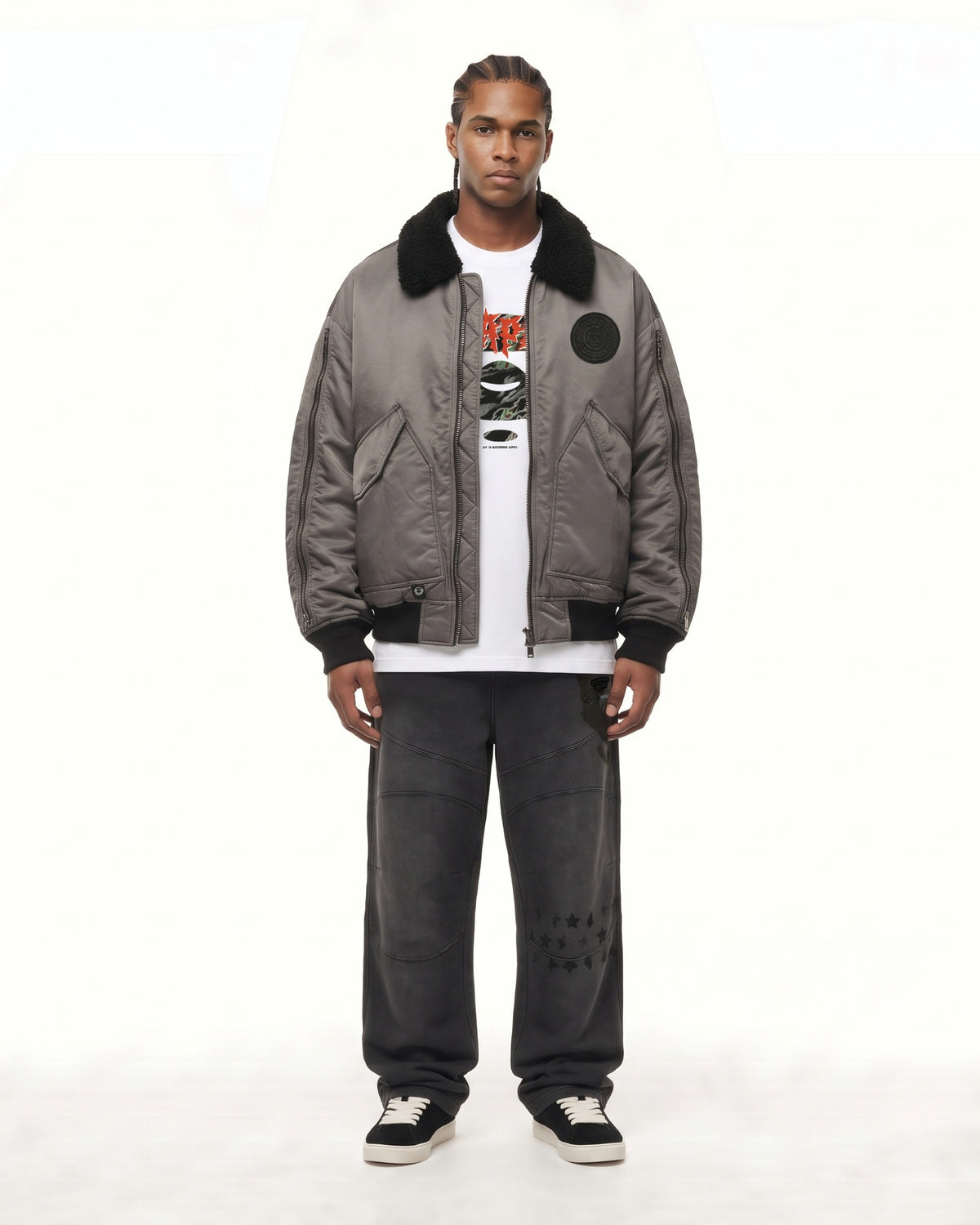 AAPE crew neck tee