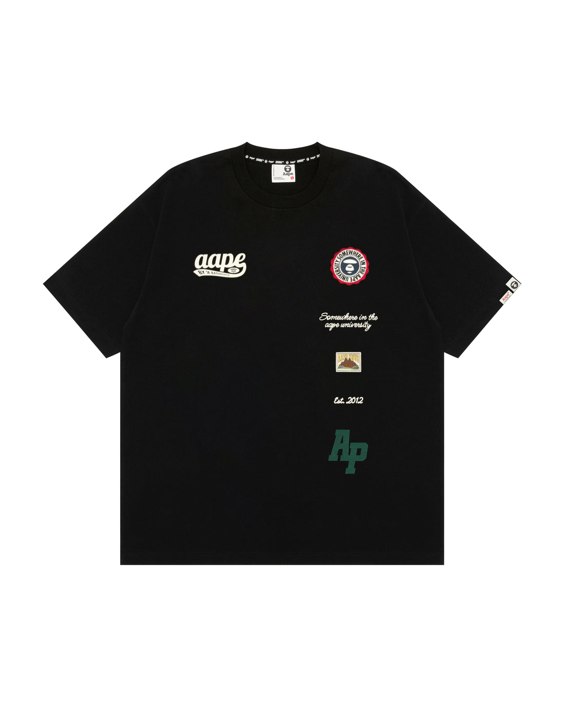 AAPEUNVS embroidered logo tee