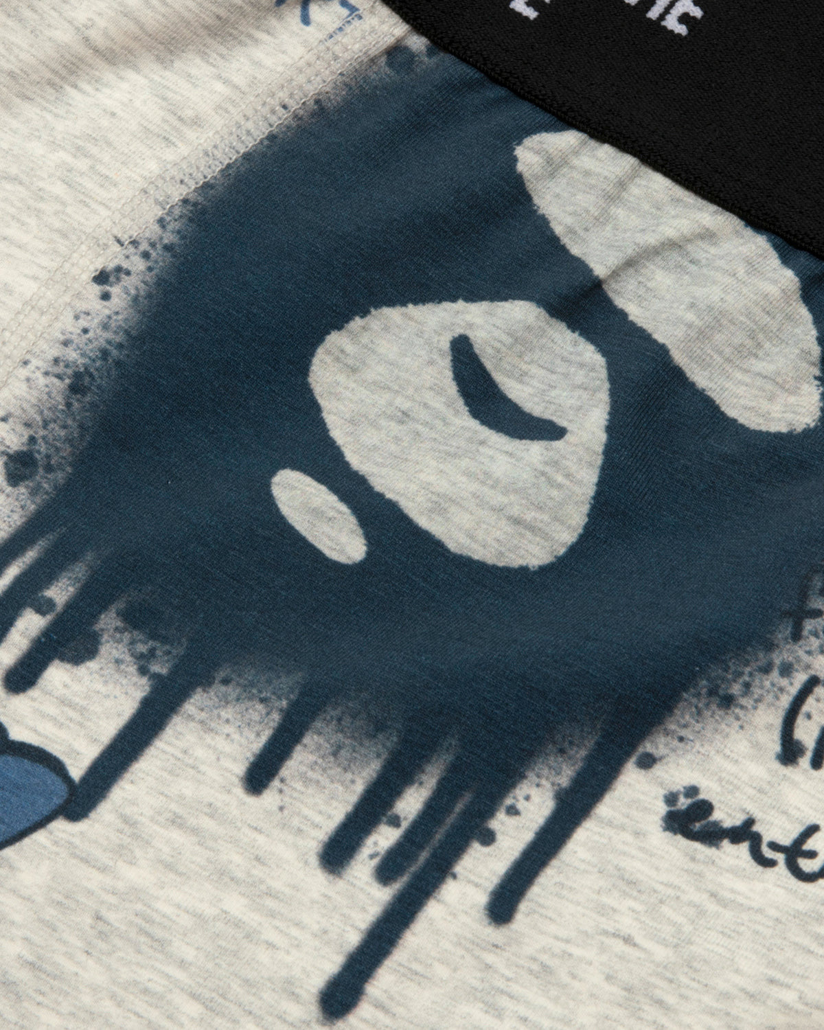 Graffiti print boxer shorts