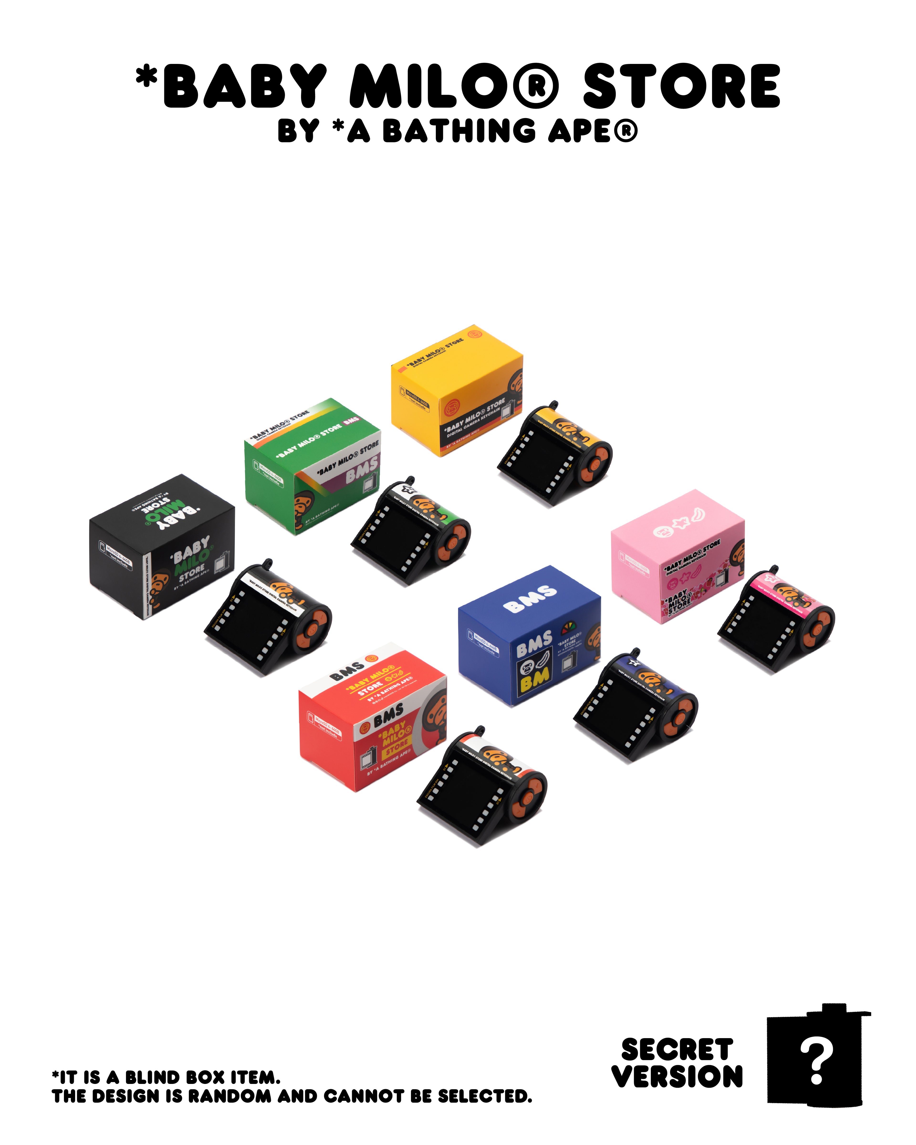 Baby Milo digital camera keychain (Full Box)