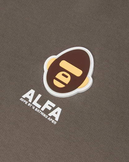 AAPER Moonface fleece hoodie