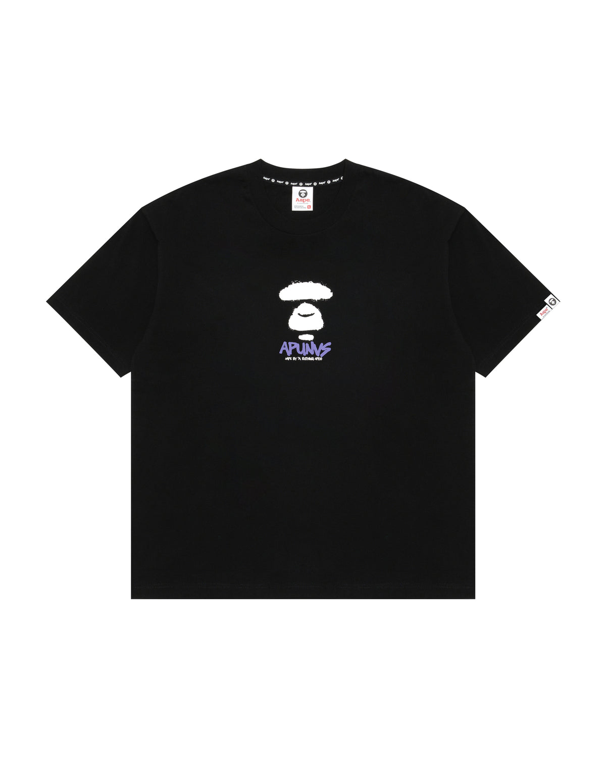 Moonface drip graphic tee