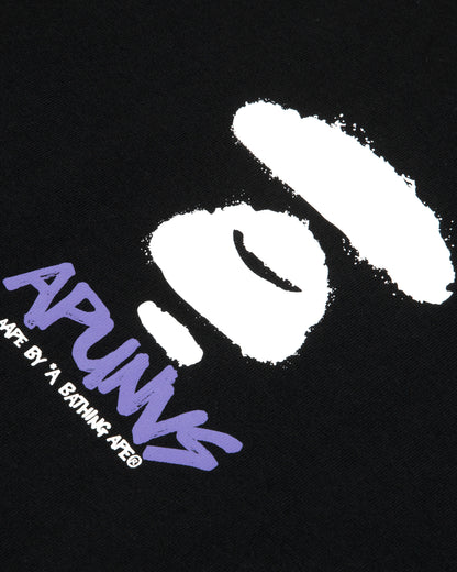Moonface drip graphic tee